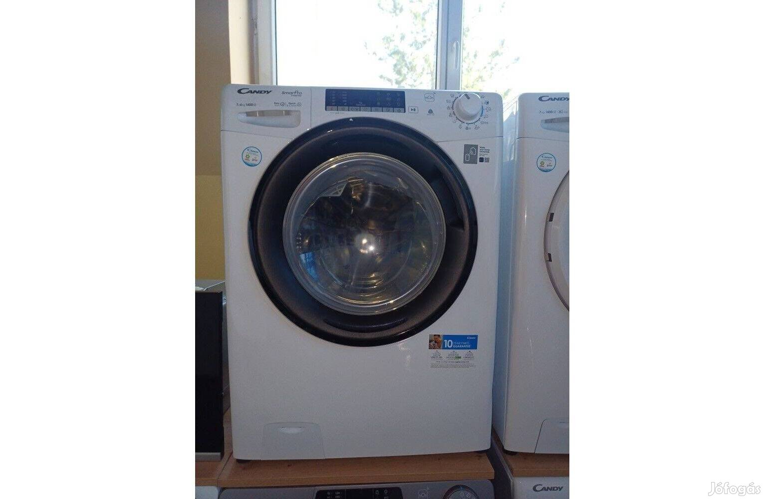 Outlet Candy Csow 4746Twmb5-S Keskeny mosó-szárítógép [O215] 6 hó gari